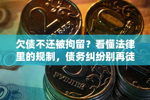 济南欠债不还被拘留？看懂法律里的规制，债务纠纷别再徒劳奔波