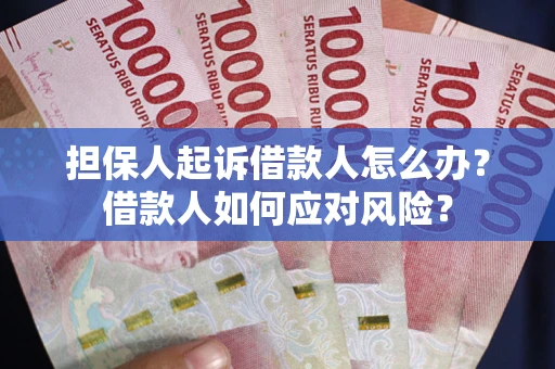 济南担保人起诉借款人怎么办？借款人如何应对风险？