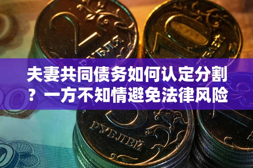 济南夫妻共同债务如何认定分割？一方不知情避免法律风险必看！